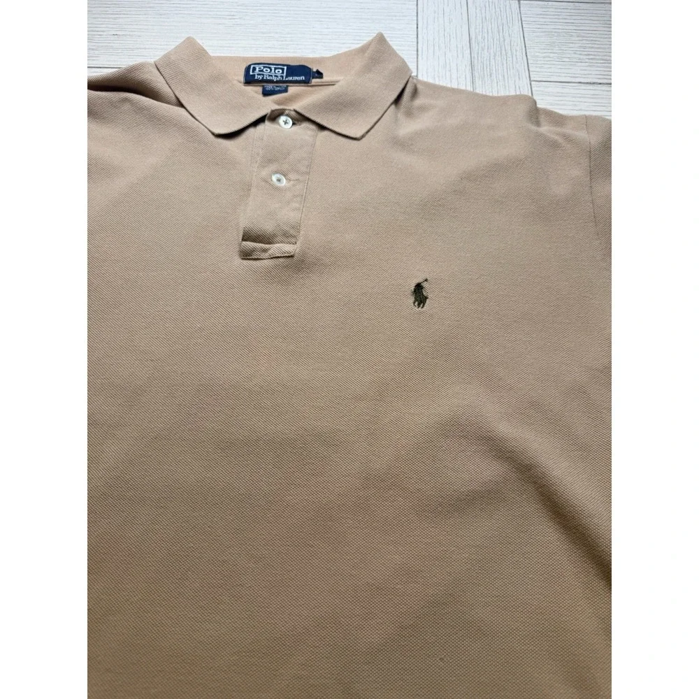 Ralph Lauren Men's POLO long-sleeved Cotton Preppy Retro shirt sz‎ L